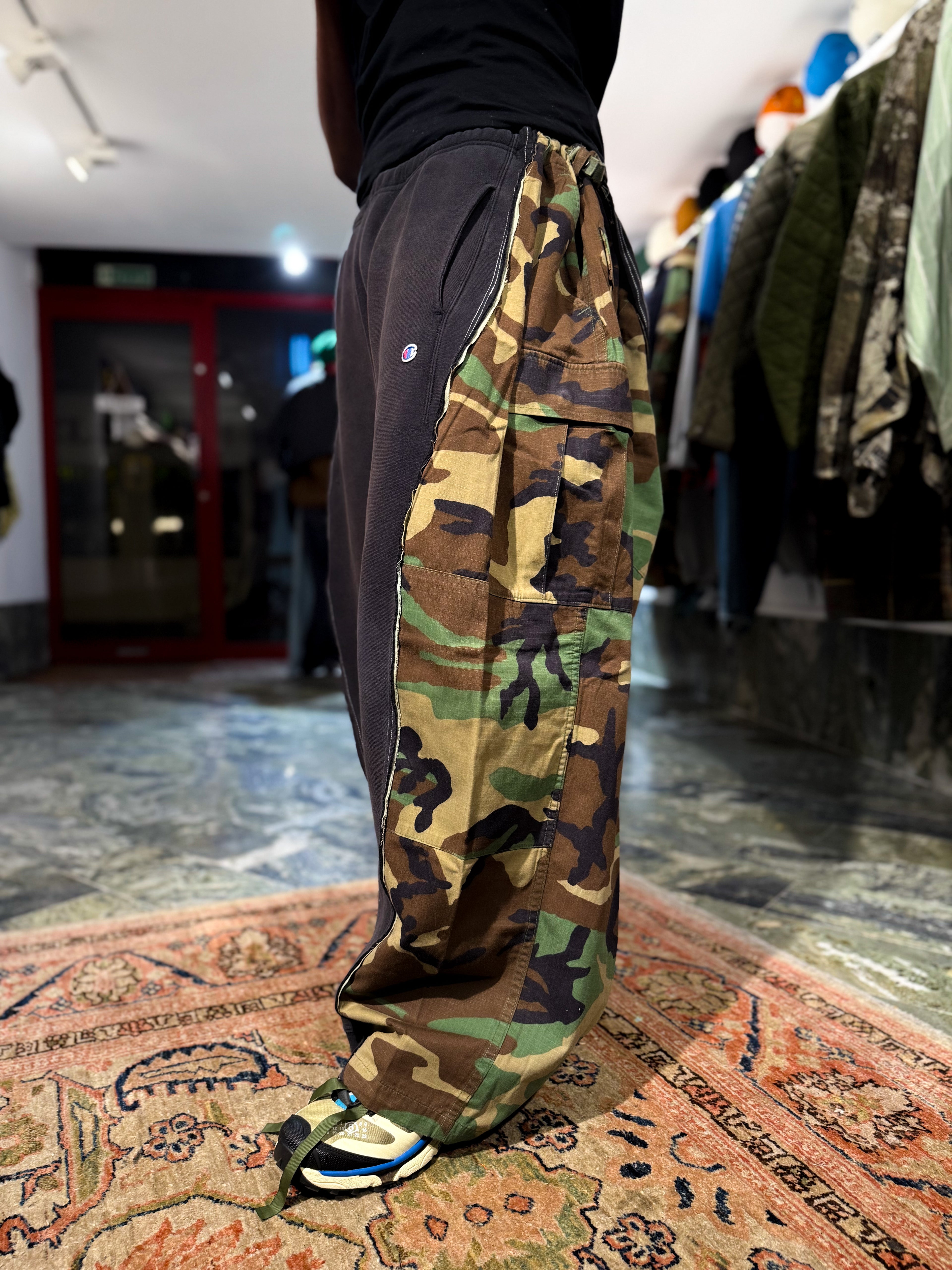 ARTISANAL MILITARY X SWEAT HYBRID TROUSERS
