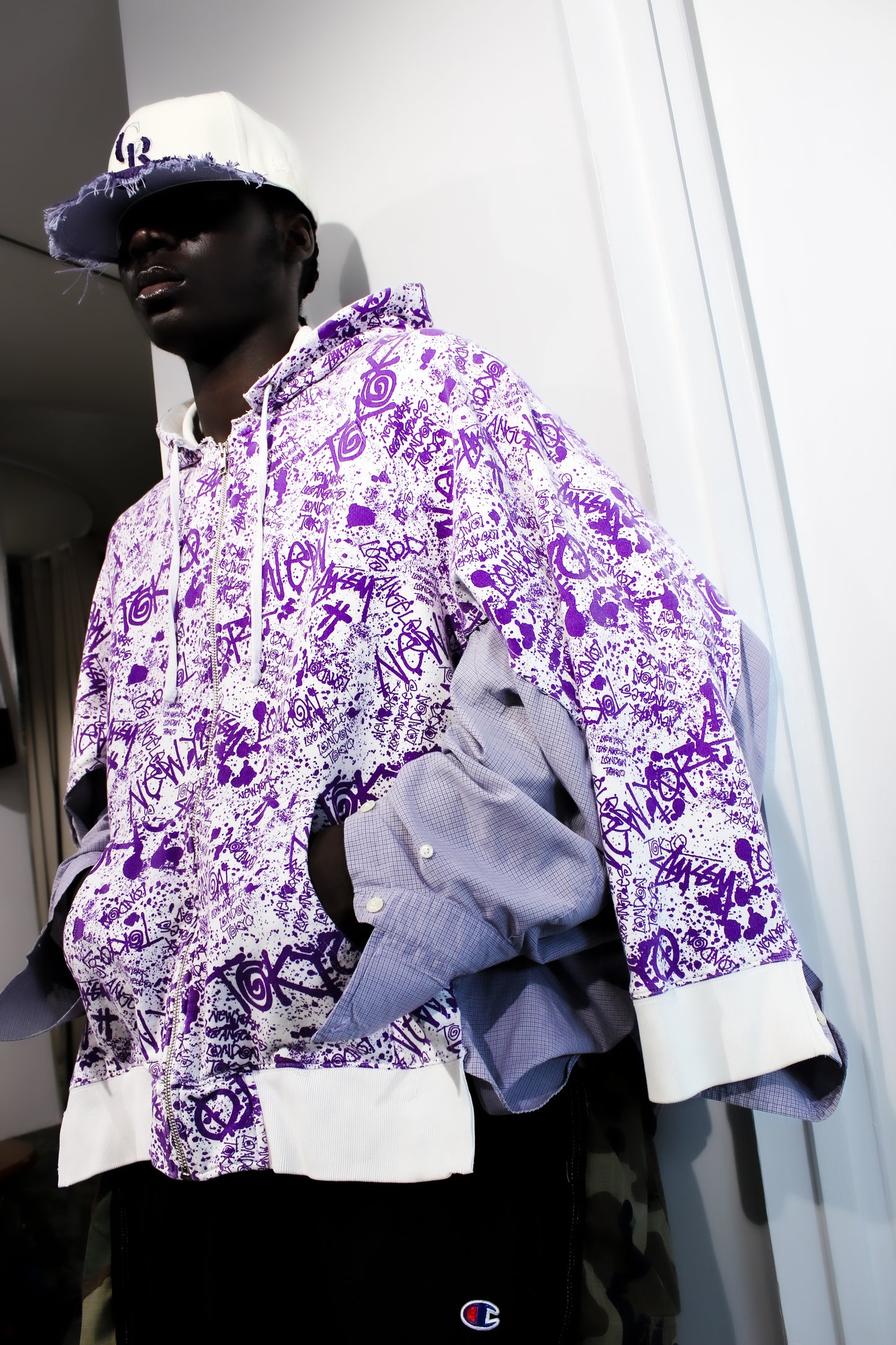 ARTISANAL ZIP HOODIE