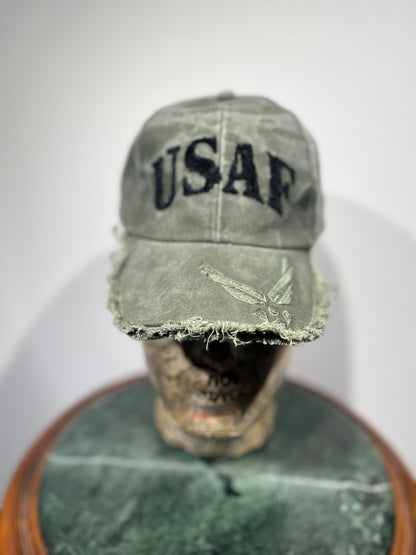 USAF CURVED BRIM CAP (Adjustable)