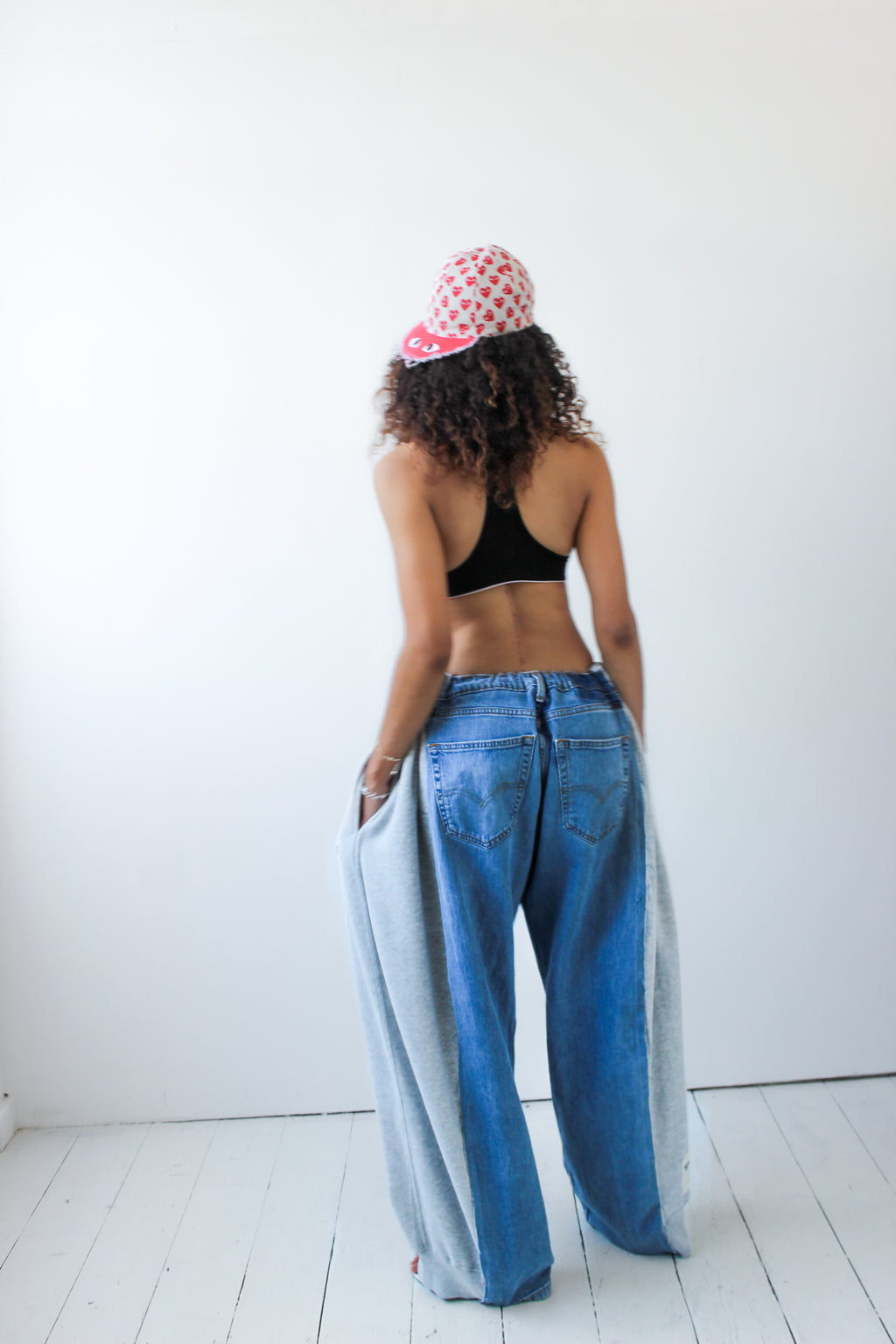 ARTISANAL DENIM X SWEAT HYBRID TROUSERS