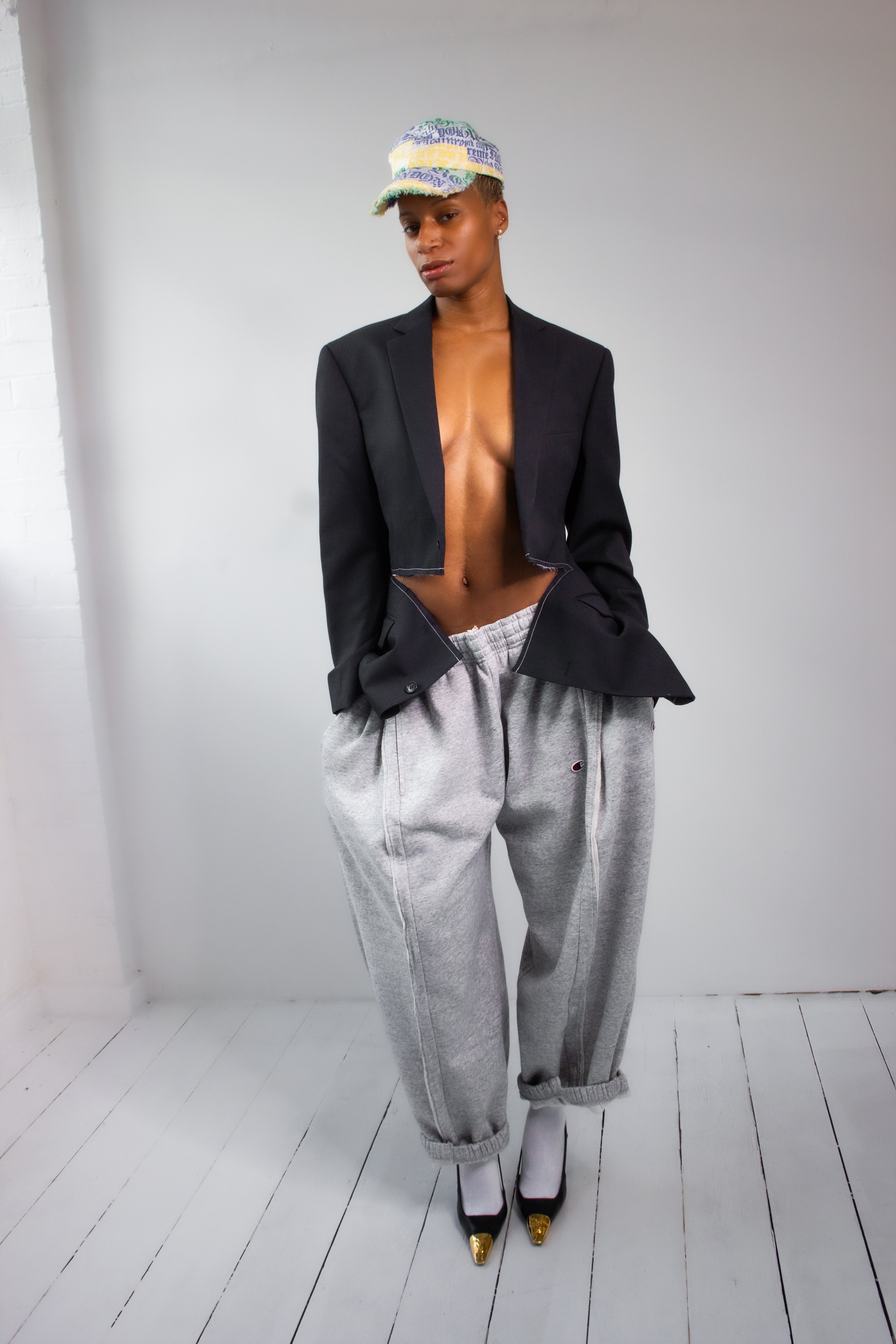 DIAMOND OPEN BLAZER