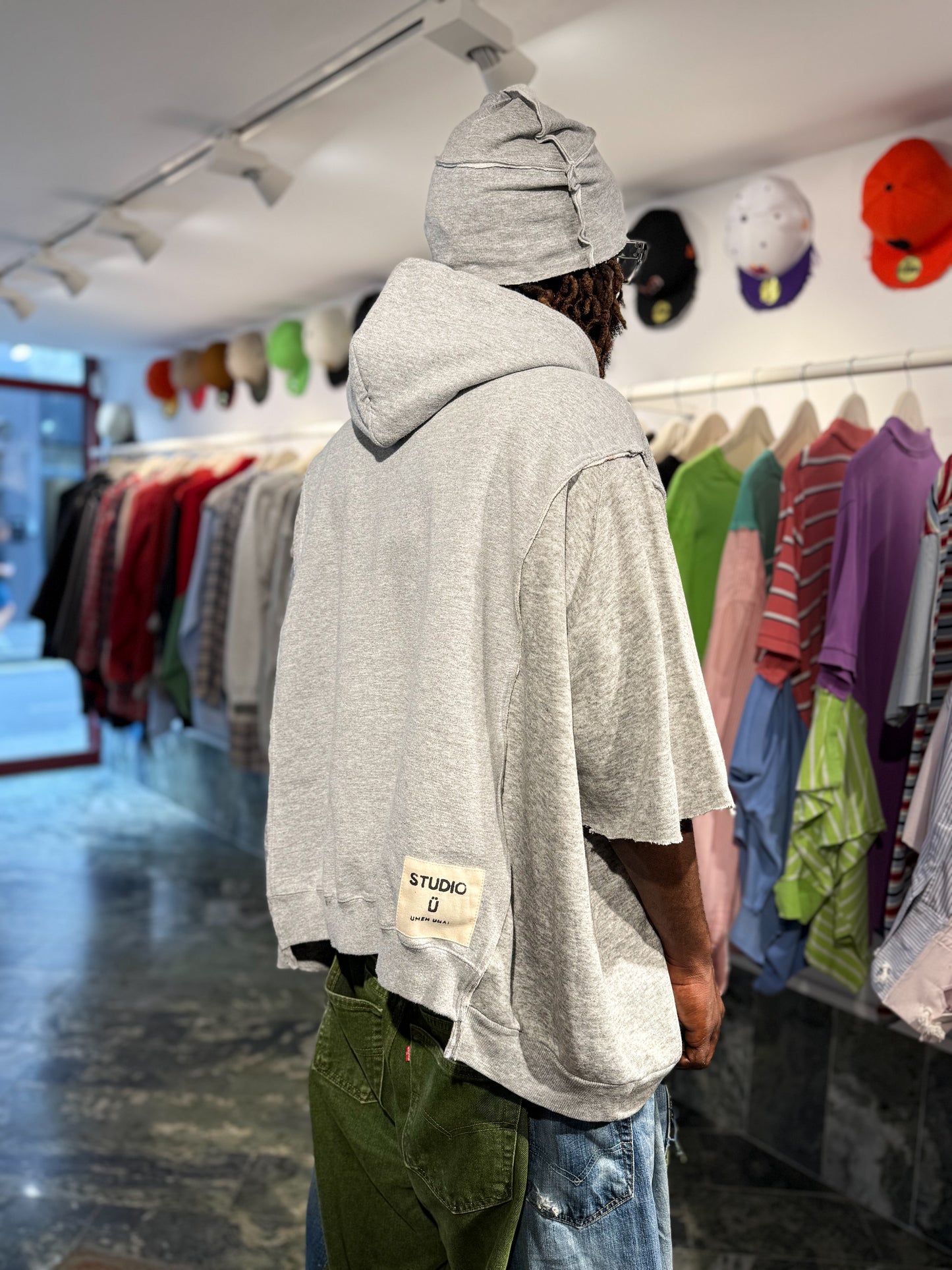 ARTISANAL DOUBLE CUT HOODIE