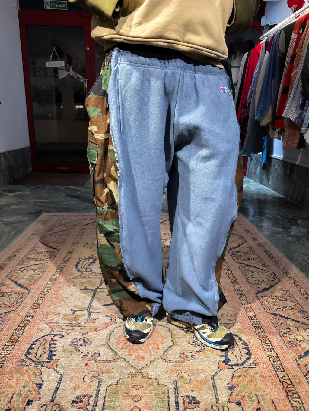 ARTISANAL MILITARY X SWEAT HYBRID TROUSERS