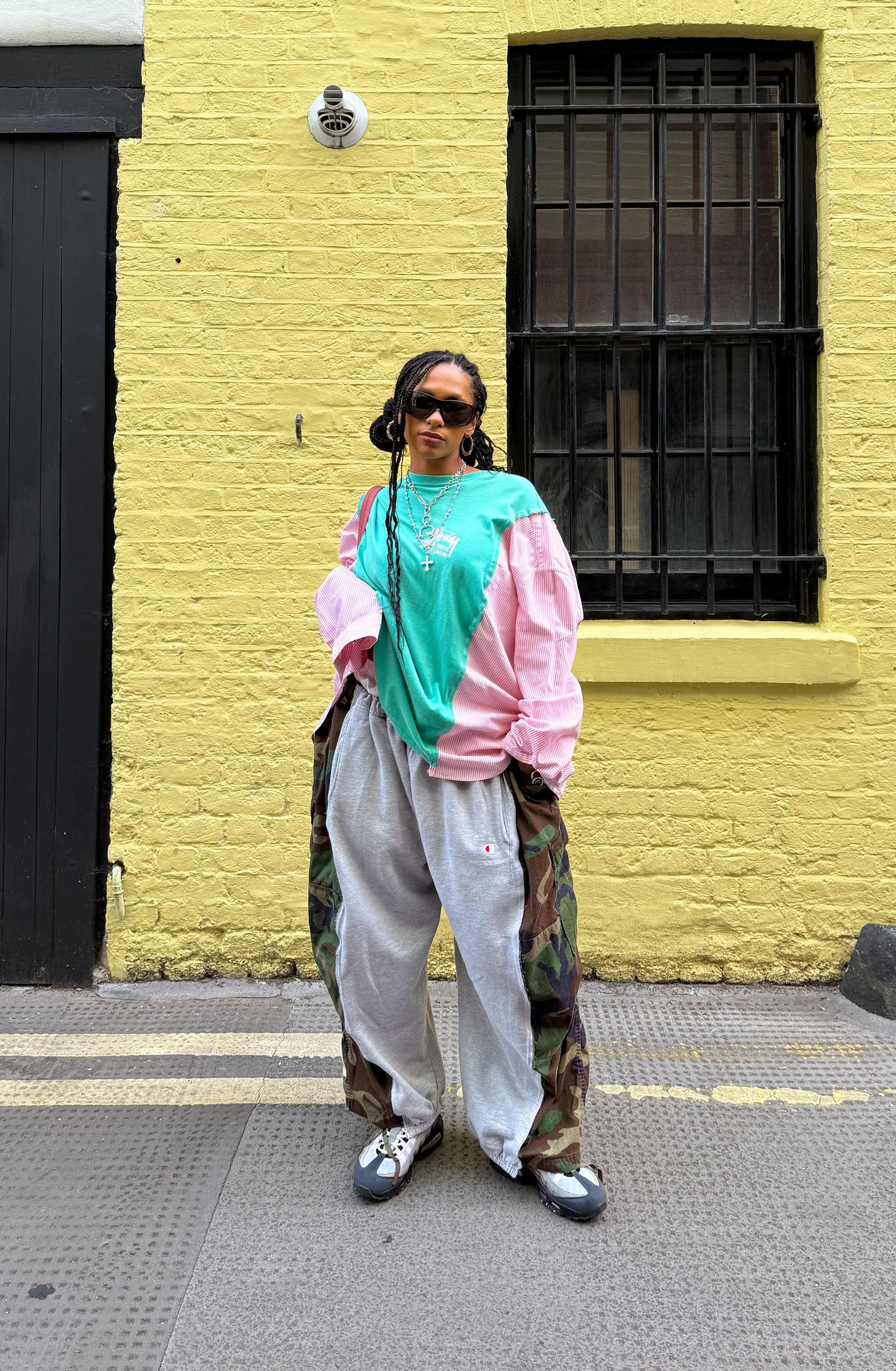 ARTISANAL MILITARY X SWEAT HYBRID TROUSERS