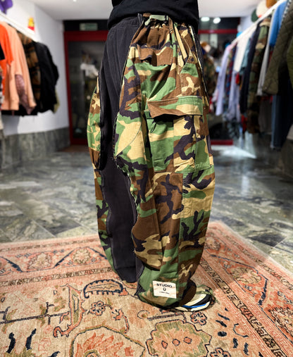 ARTISANAL MILITARY X SWEAT HYBRID TROUSERS