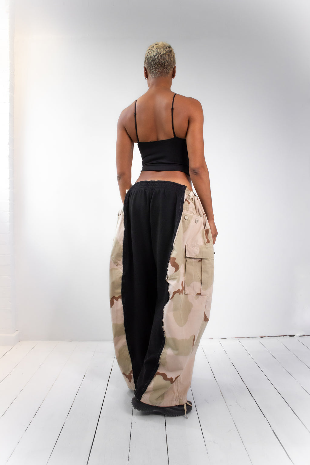 ARTISANAL MILITARY X SWEAT HYBRID TROUSERS