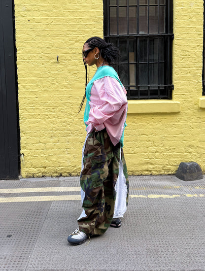ARTISANAL MILITARY X SWEAT HYBRID TROUSERS