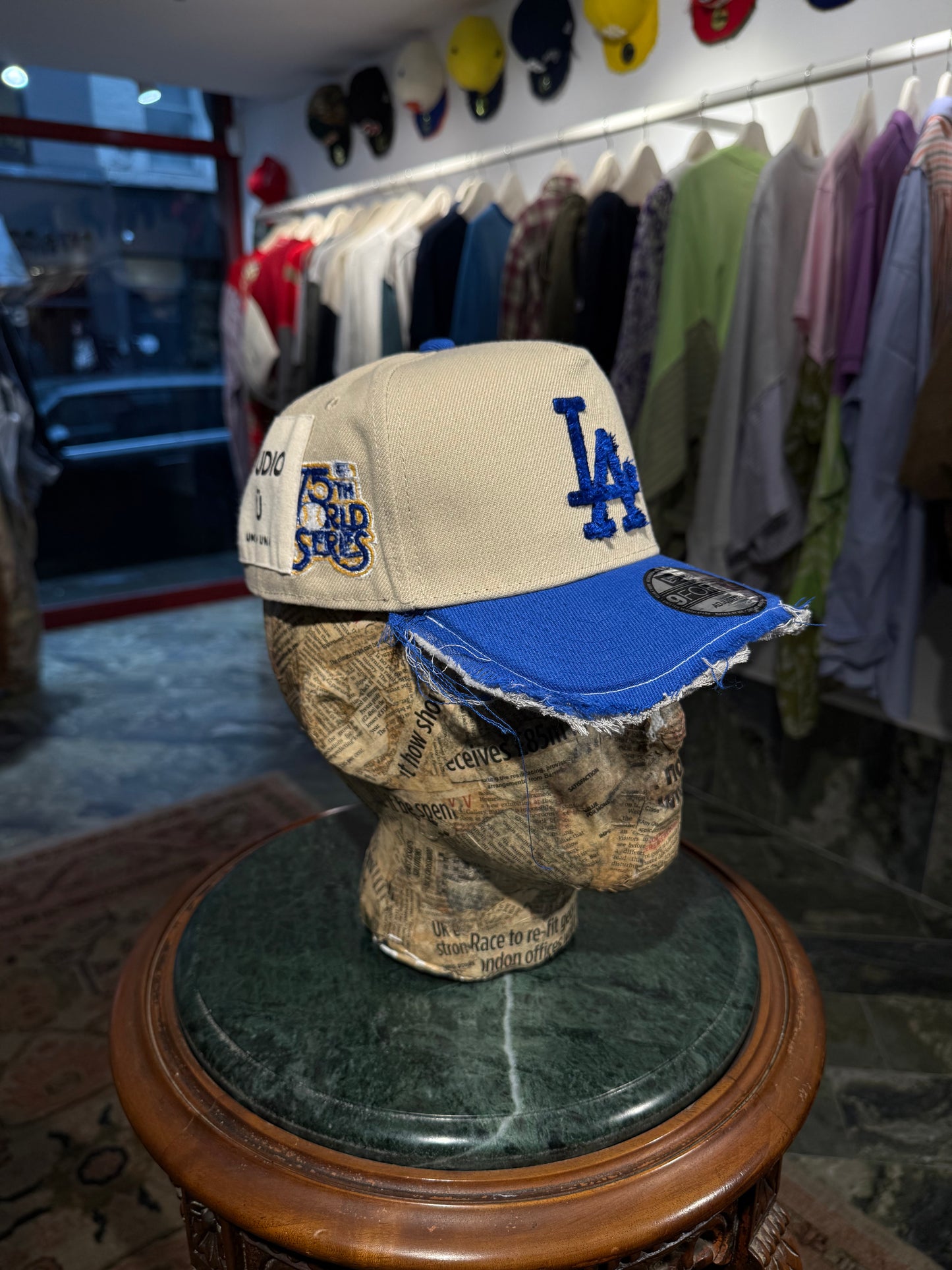 ARTISANAL CURVED BRIM CAP (Adjustable)