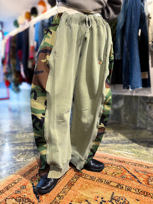 ARTISANAL MILITARY X SWEAT HYBRID TROUSERS
