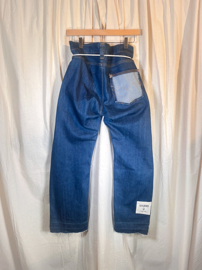 ARTISANAL DENIM TROUSERS