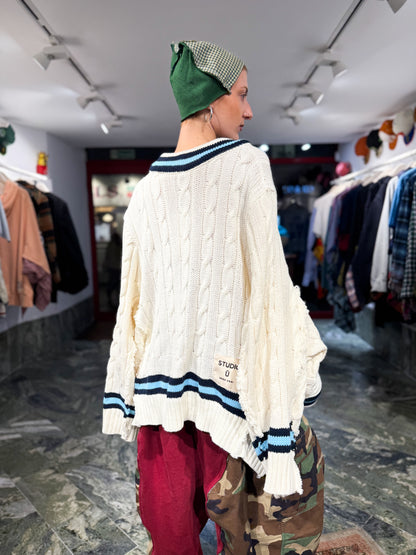 ARTISANAL CRICKET JUMPER