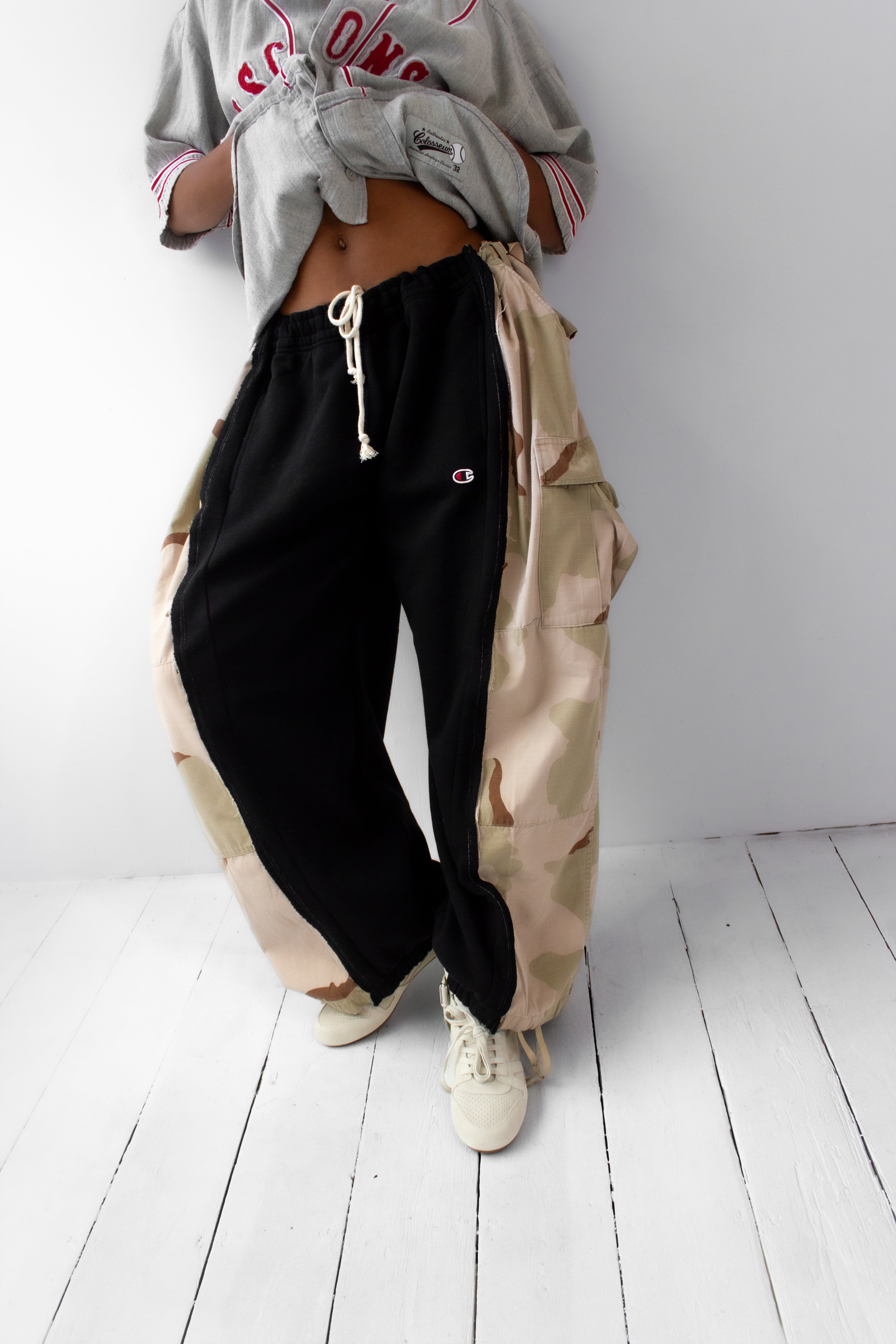 ARTISANAL MILITARY X SWEAT HYBRID TROUSERS