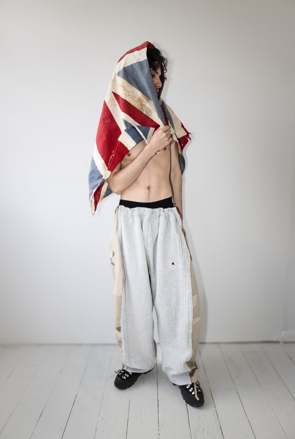 ARTISANAL MILITARY X SWEAT HYBRID TROUSERS