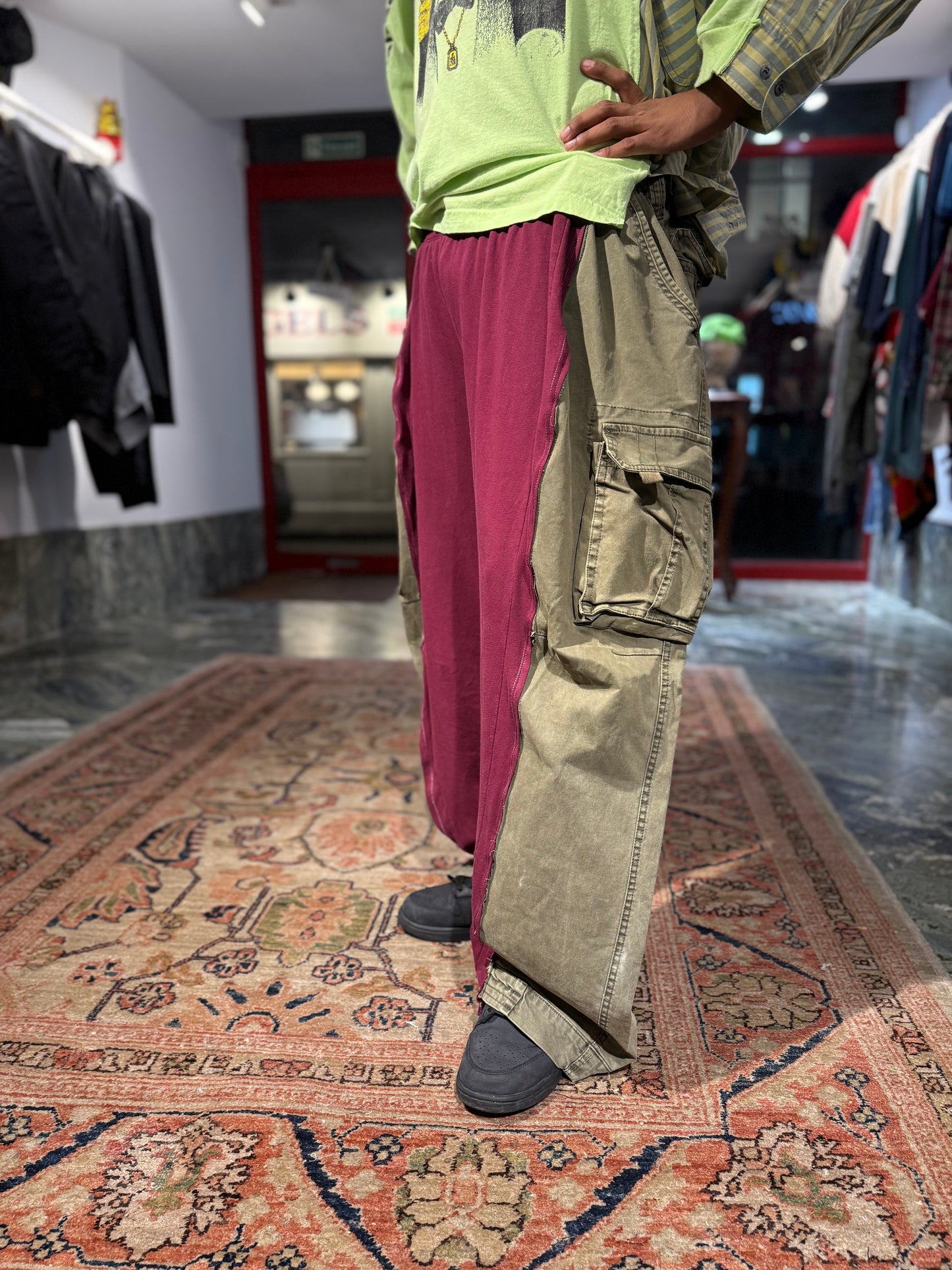 ARTISANAL MILITARY X SWEAT HYBRID TROUSERS