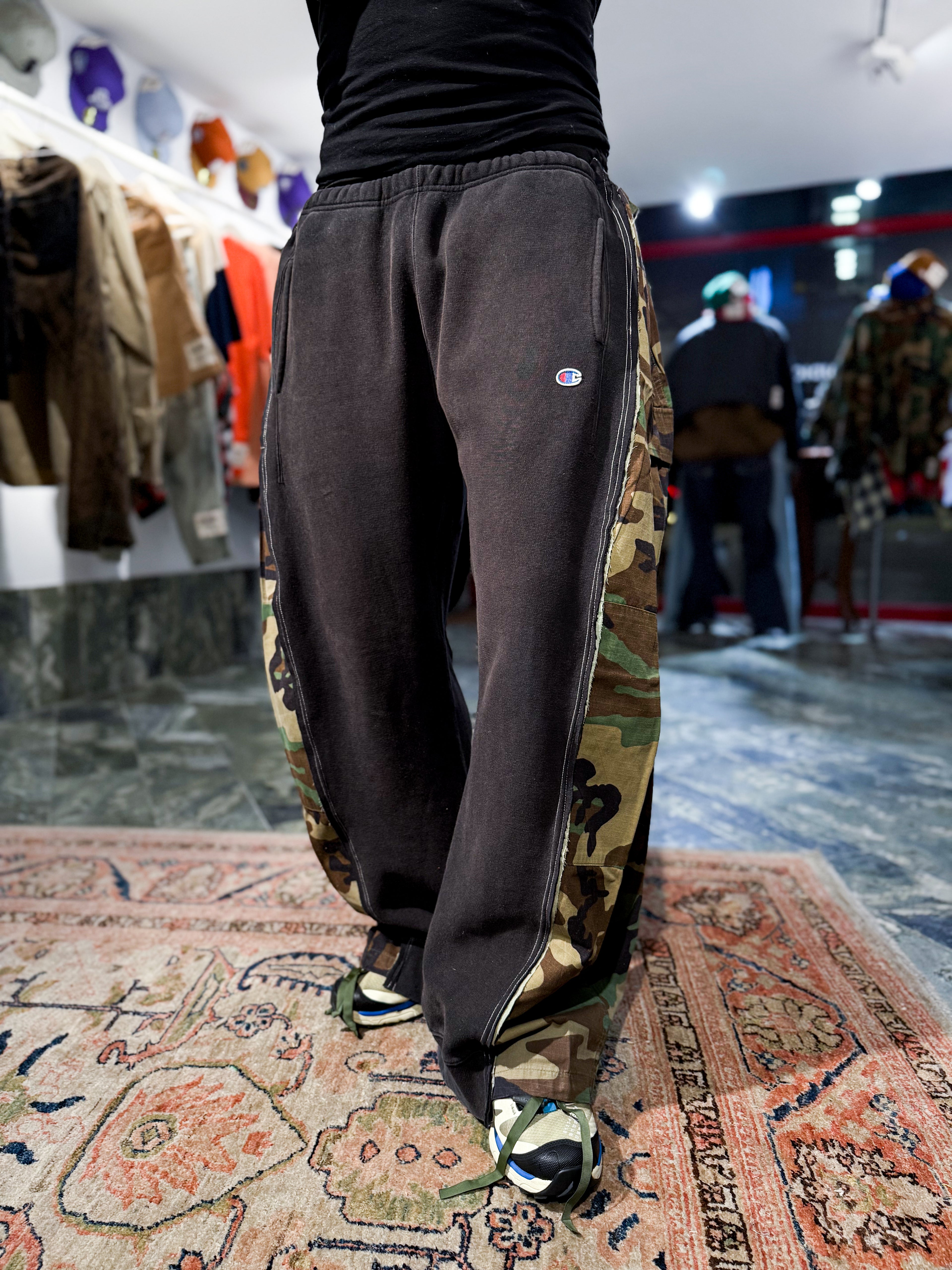 ARTISANAL MILITARY X SWEAT HYBRID TROUSERS