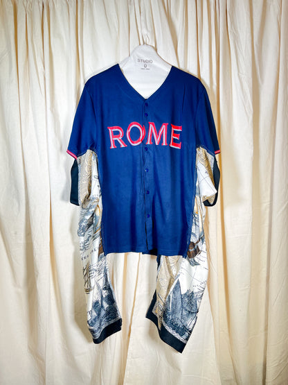 ROME BASEBALL SCARF JERSEY T-SHIRT