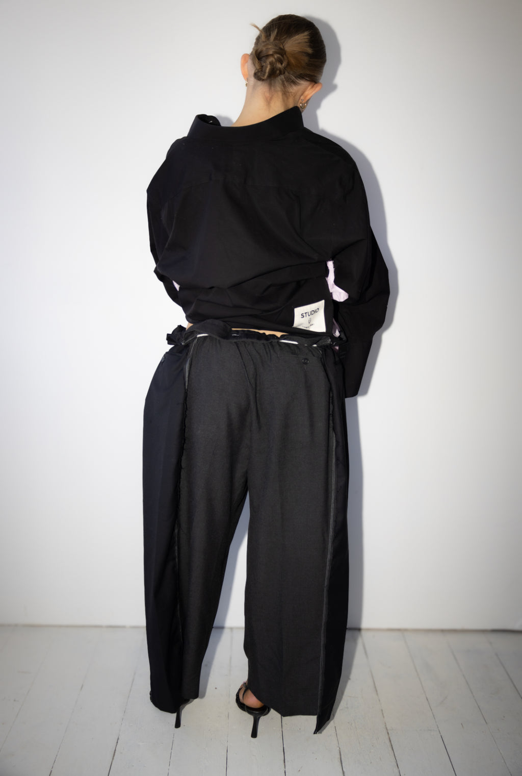 ARTISANAL DOUBLE TAILORED TROUSERS