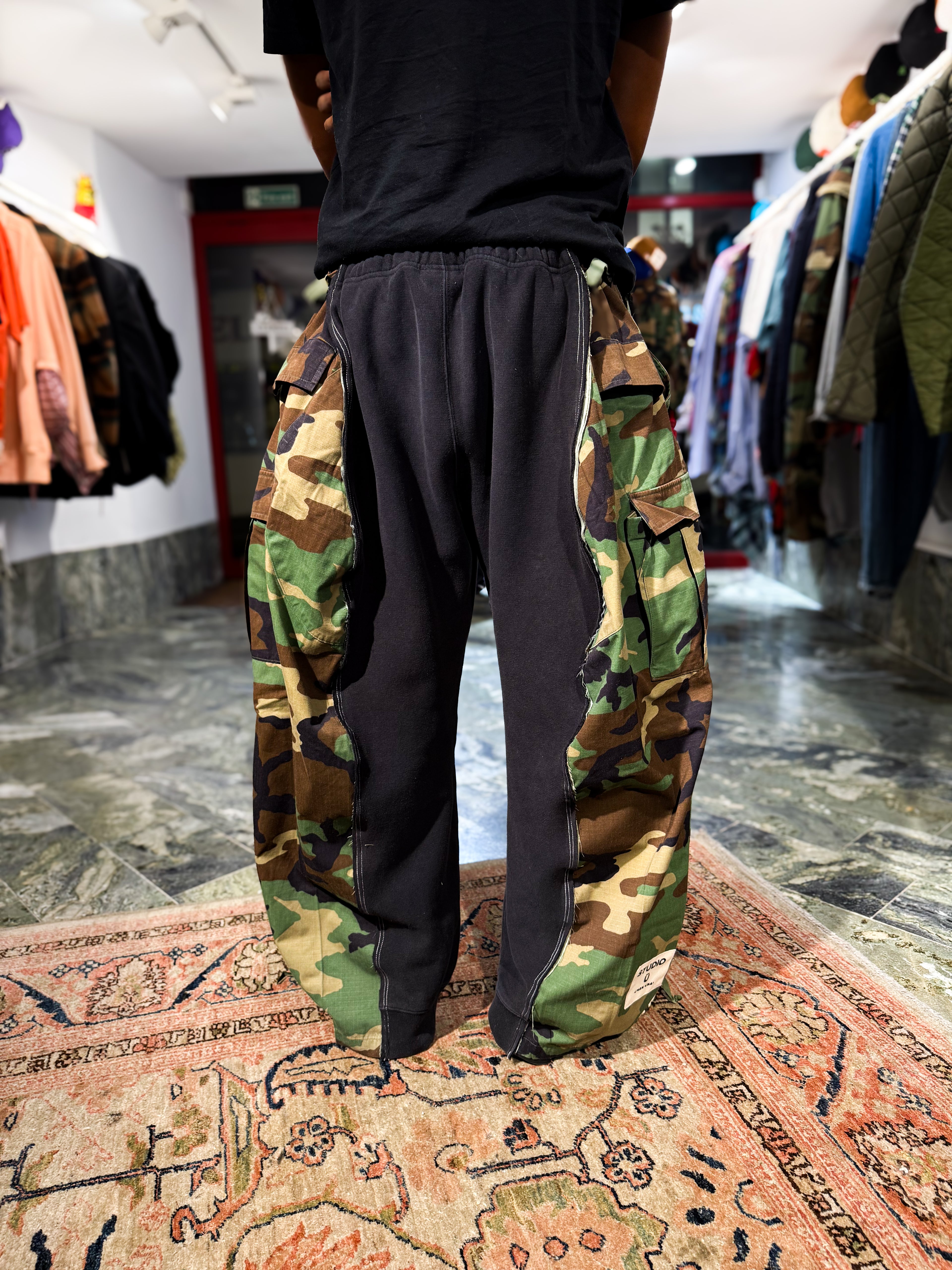 ARTISANAL MILITARY X SWEAT HYBRID TROUSERS