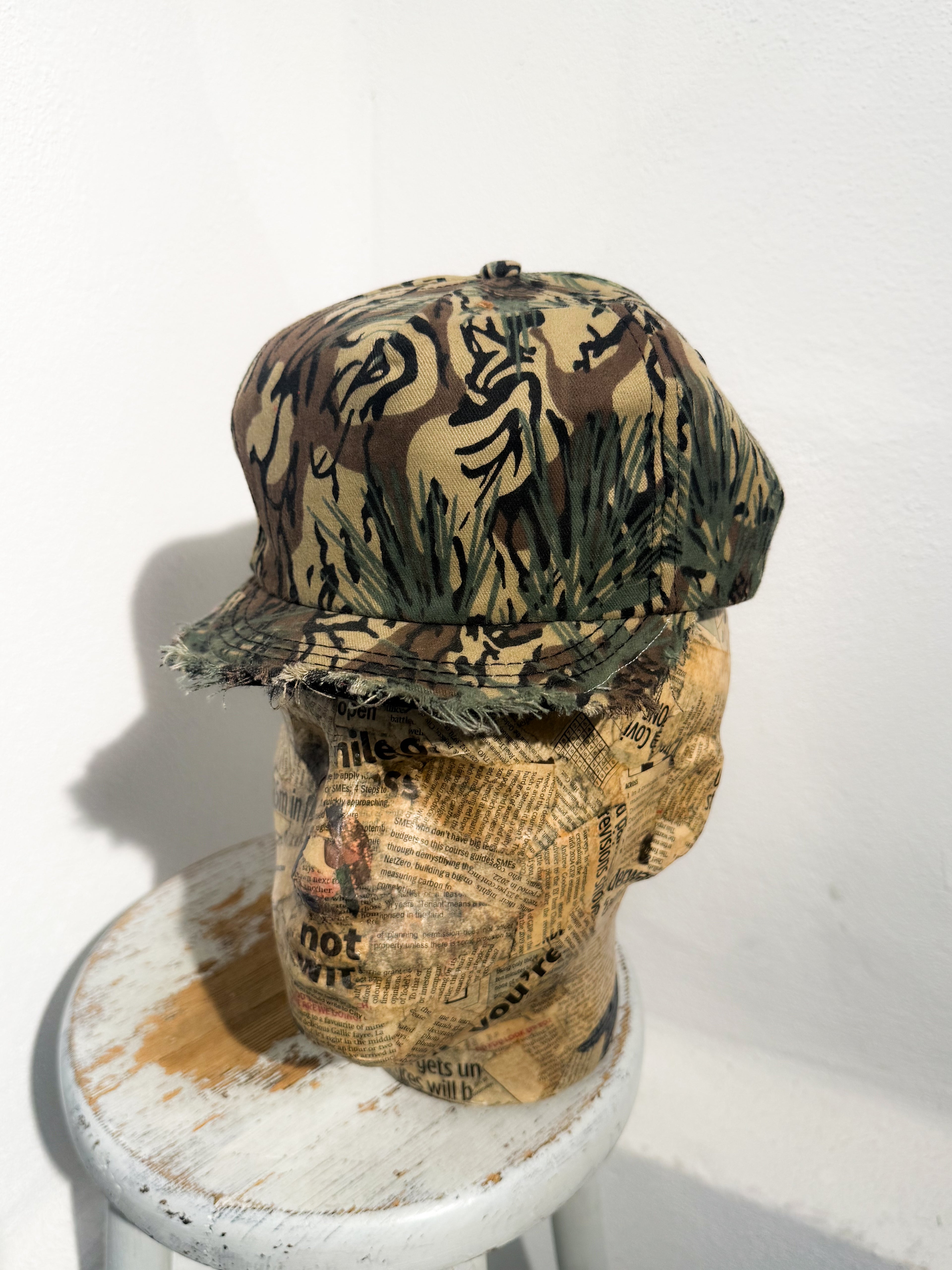 ARTISANAL CURVED MINI BRIM CAP (Adjustable)