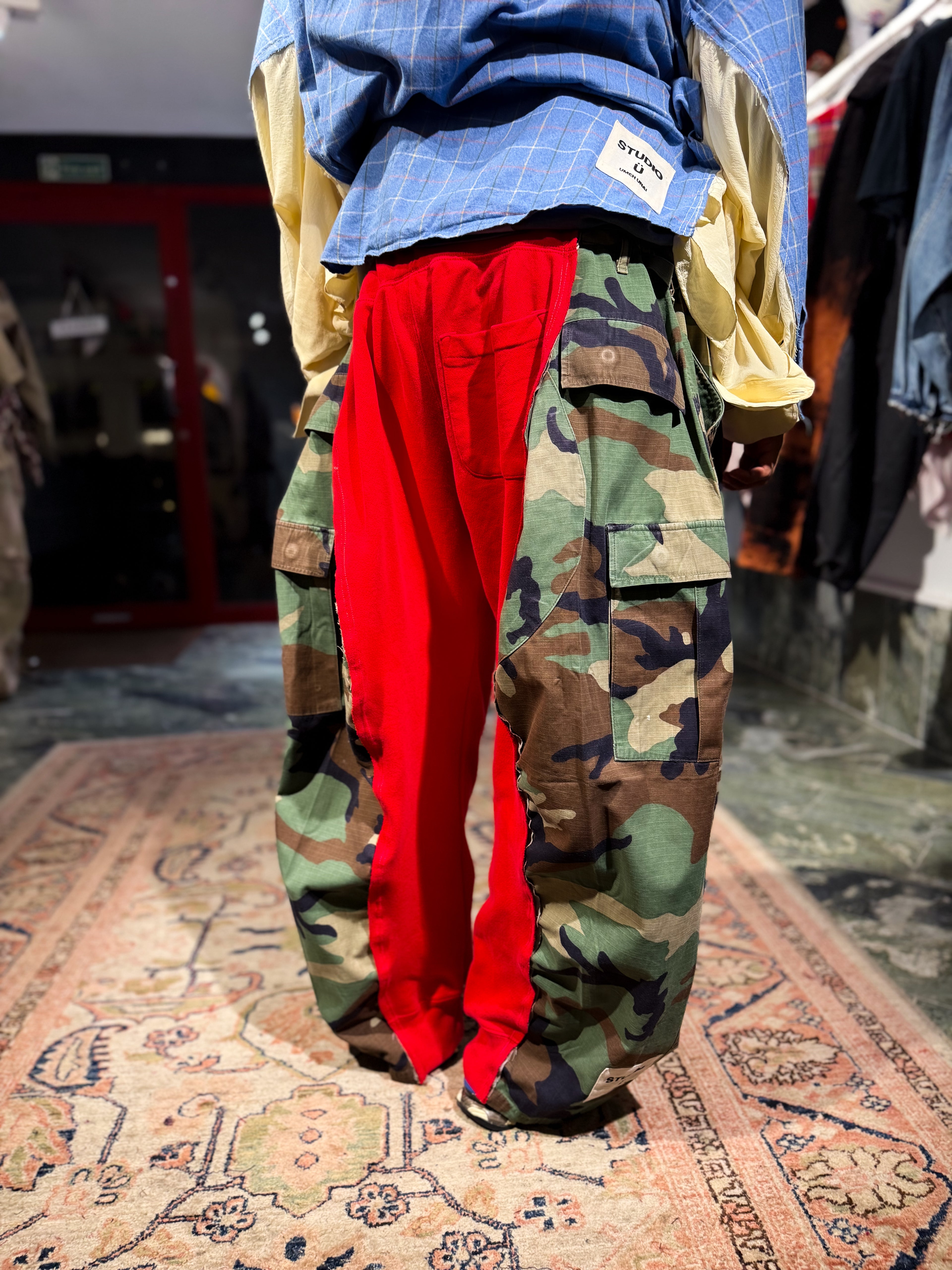 ARTISANAL MILITARY X SWEAT HYBRID TROUSERS