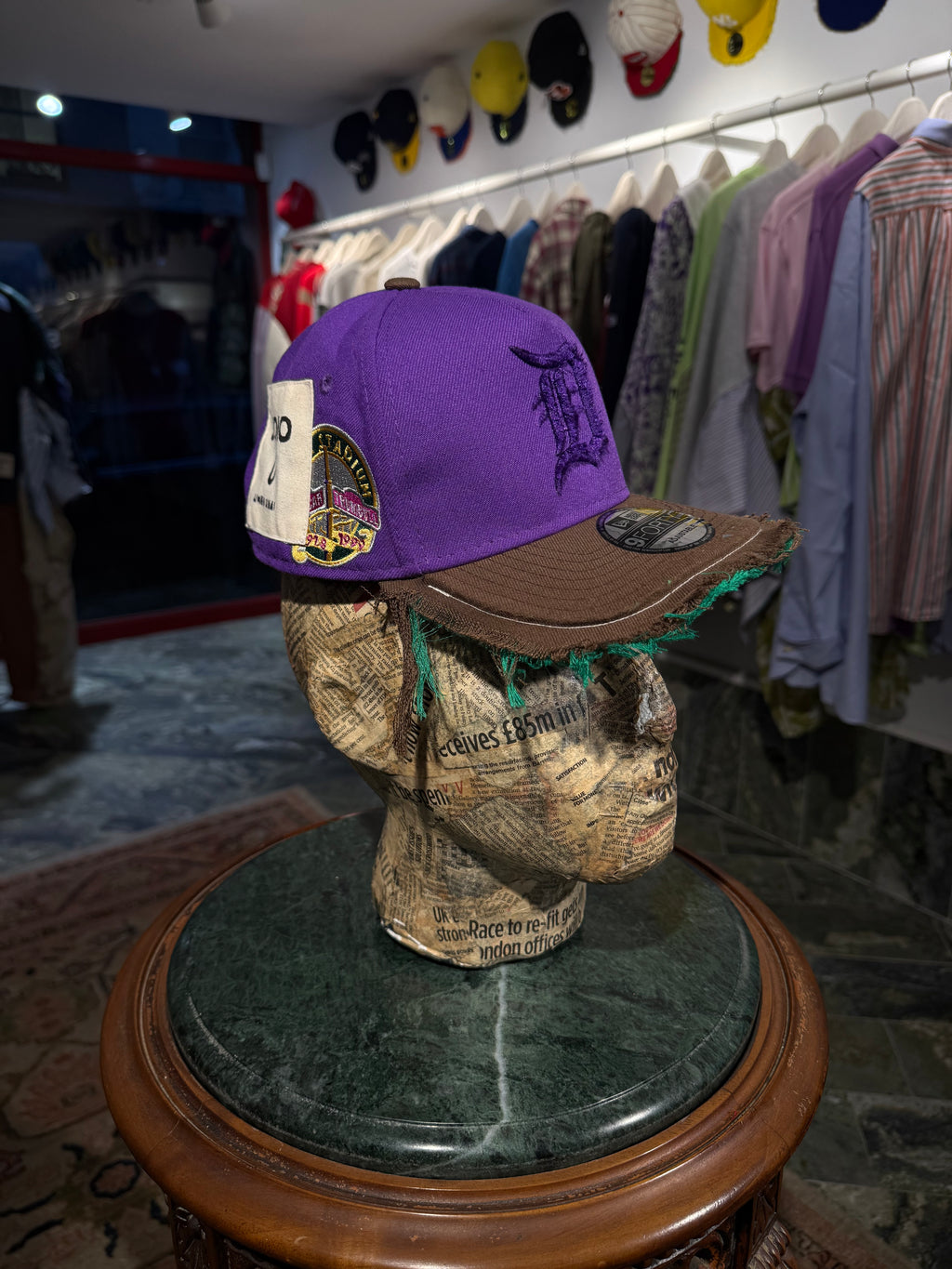 ARTISANAL CURVED BRIM CAP (Adjustable)