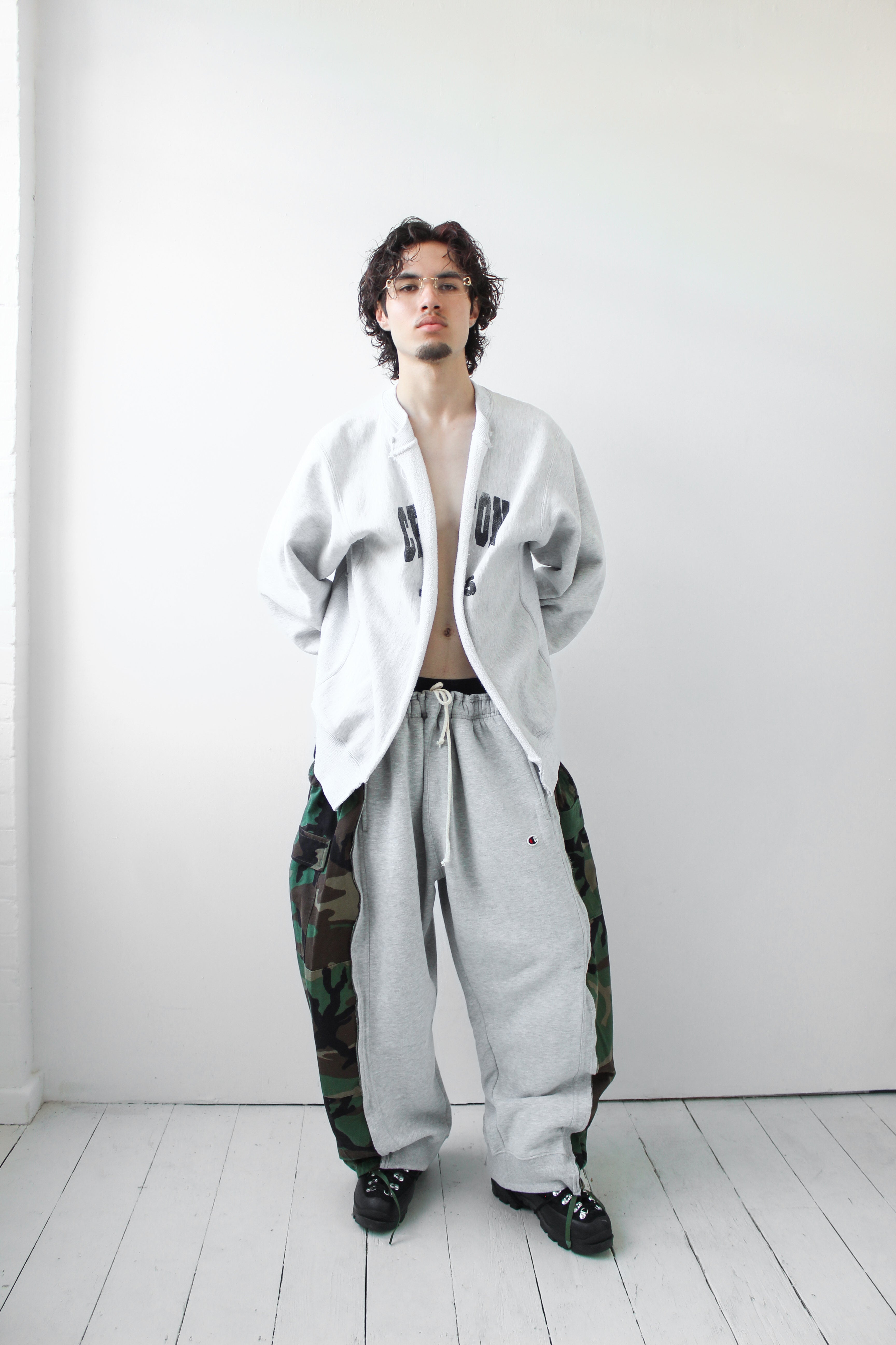 ARTISANAL MILITARY X SWEAT HYBRID TROUSERS