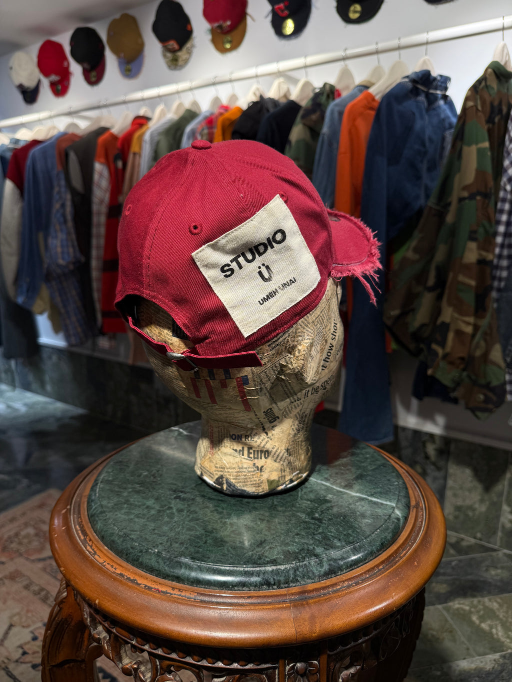 ARTISANAL CURVED BRIM CAP (Adjustable)