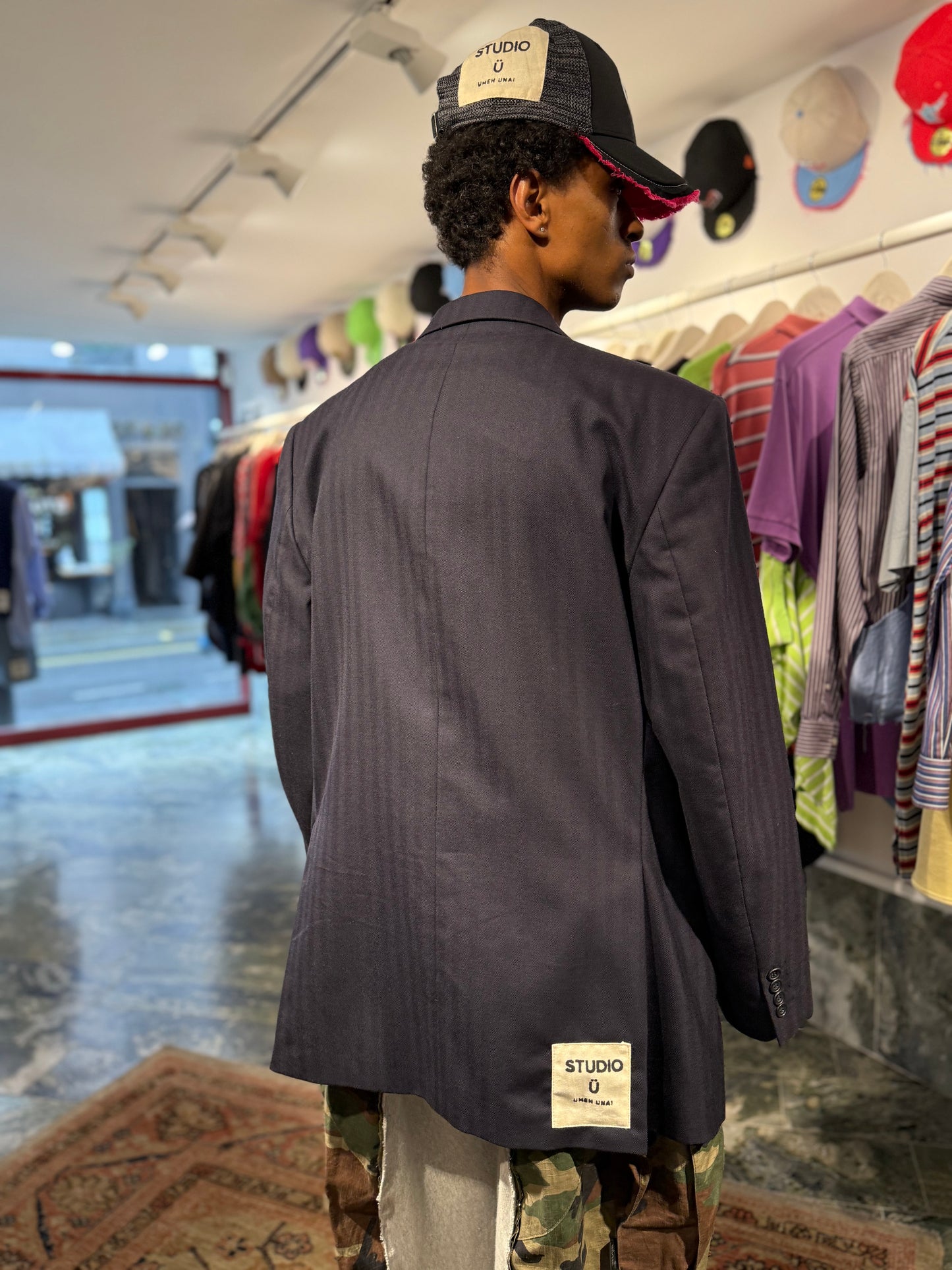 OPEN SLEEVE BLAZER