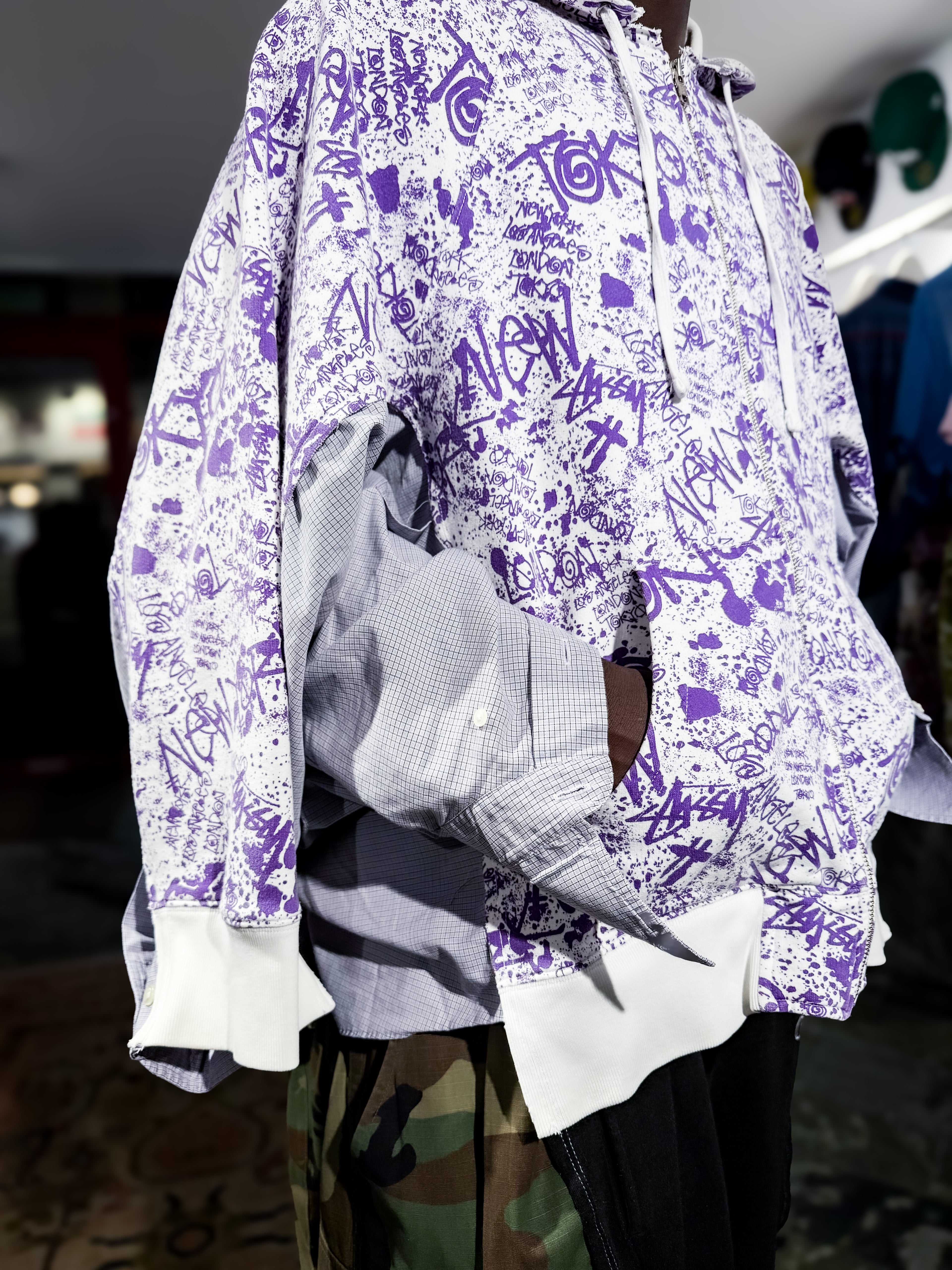 ARTISANAL ZIP HOODIE