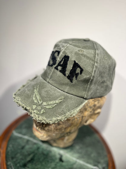 USAF CURVED BRIM CAP (Adjustable)