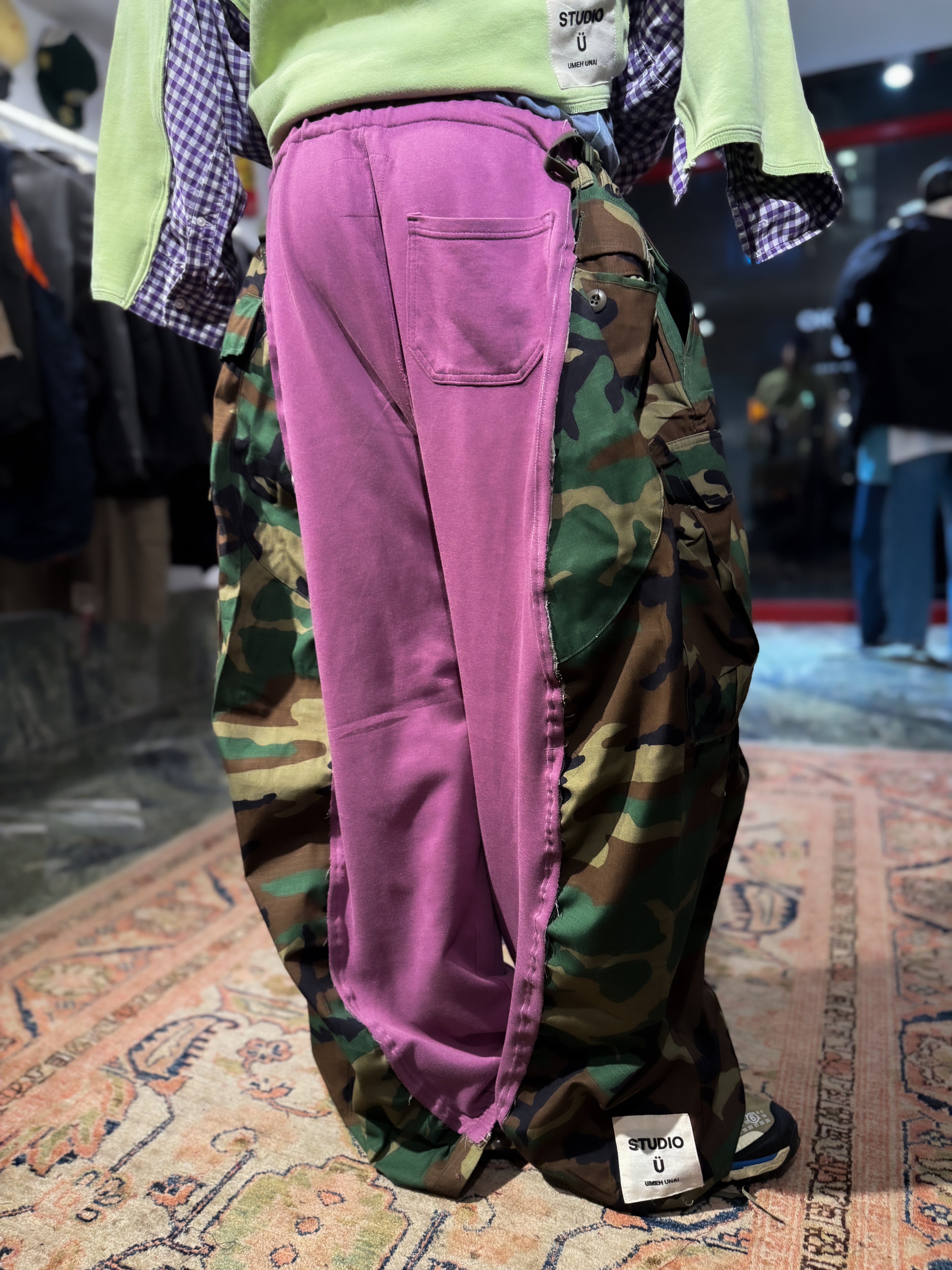 ARTISANAL MILITARY X SWEAT HYBRID TROUSERS