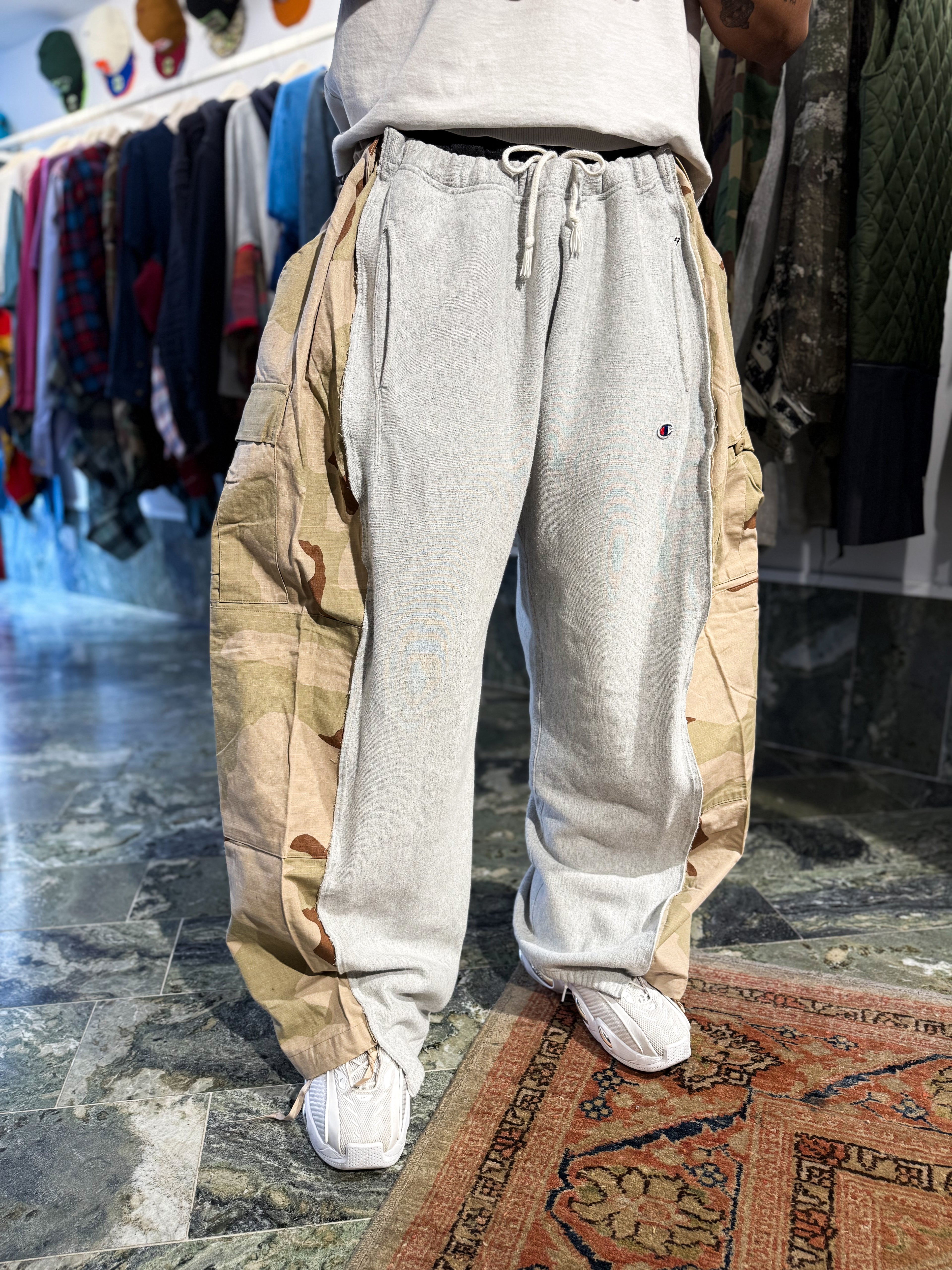 ARTISANAL MILITARY X SWEAT HYBRID TROUSERS