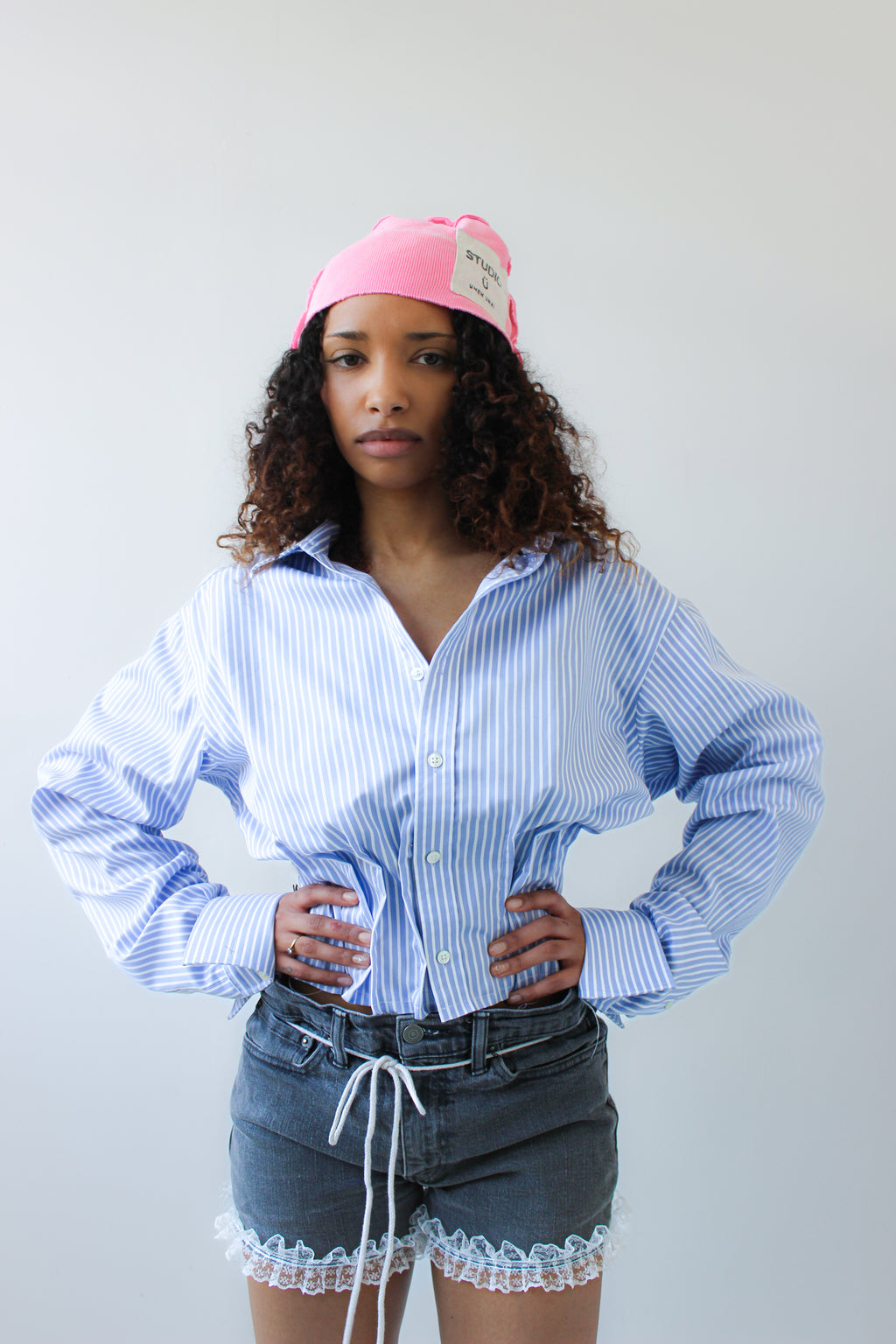 ARTISANAL CINCHED WAIST SHIRT
