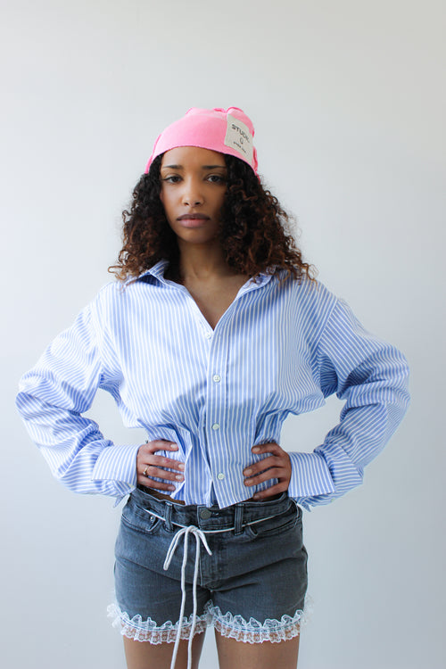 ARTISANAL CINCHED WAIST SHIRT