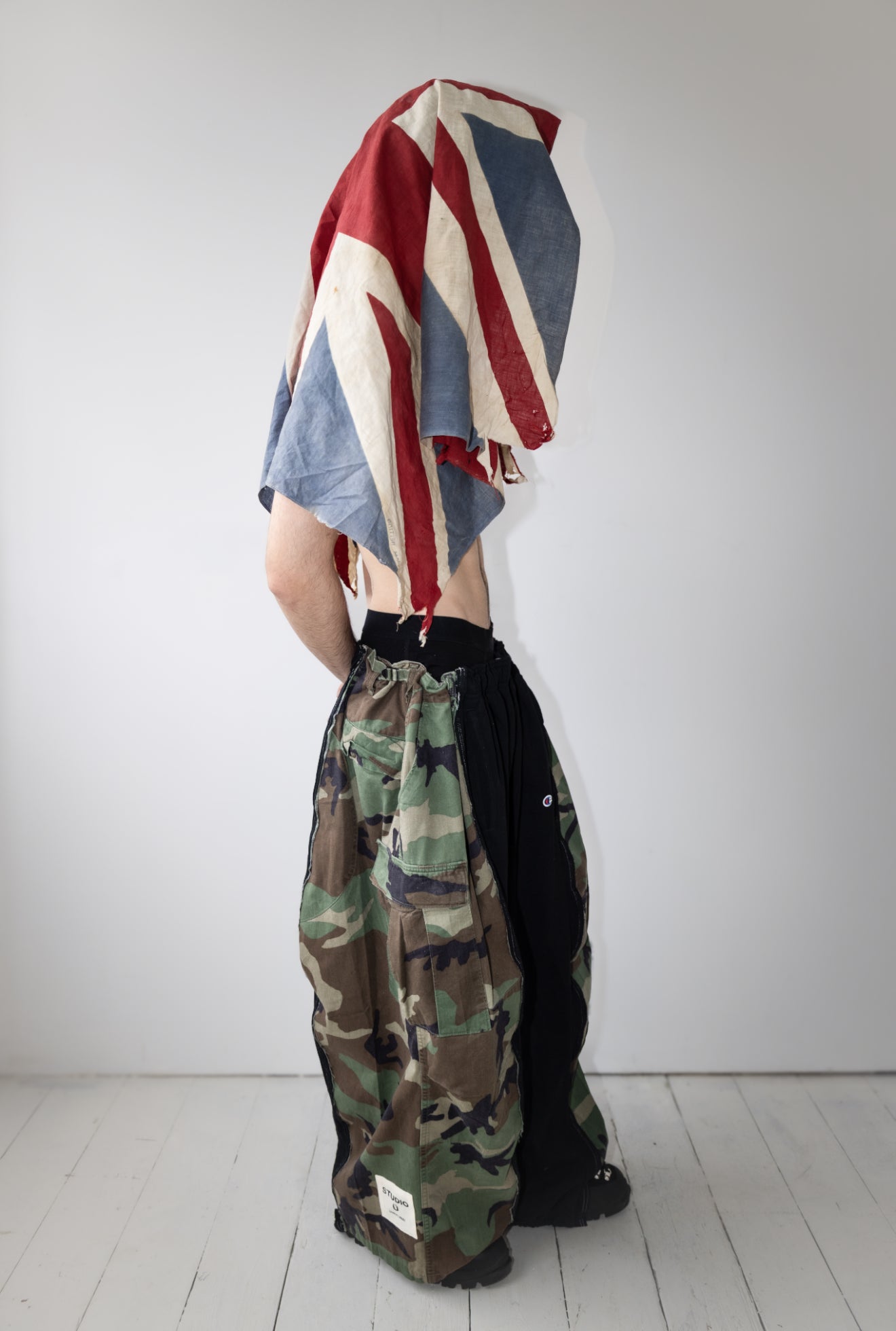 ARTISANAL MILITARY X SWEAT HYBRID TROUSERS