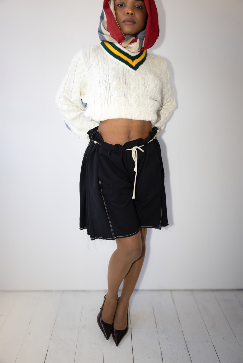 ARTISANAL PLEATED TAILORED SHORTS