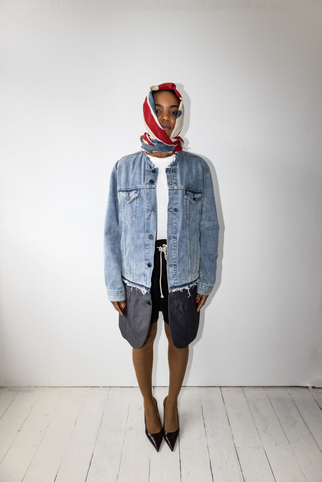 ARTISANAL BLAZER EXTENDED DENIM JACKET