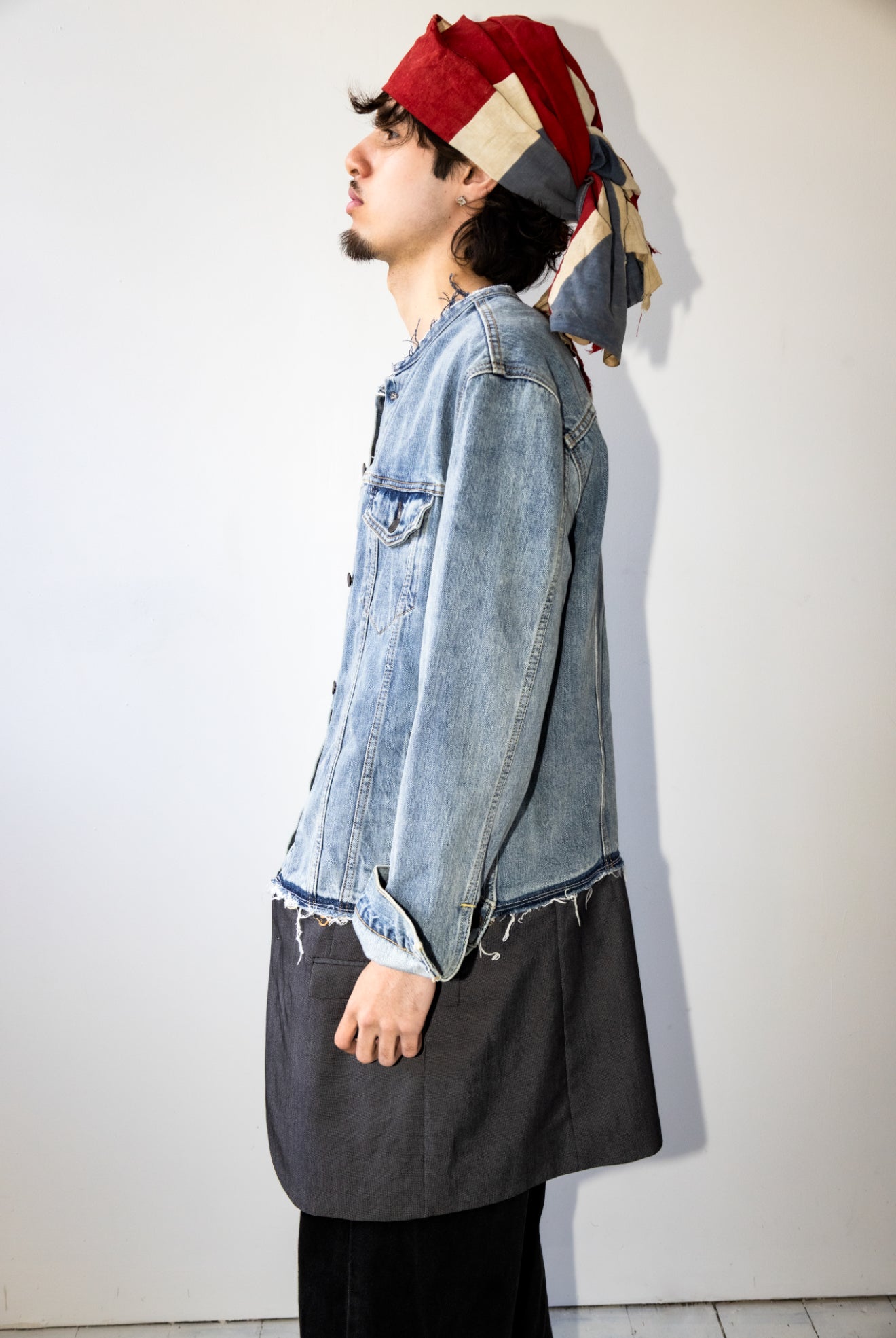 ARTISANAL BLAZER EXTENDED DENIM JACKET