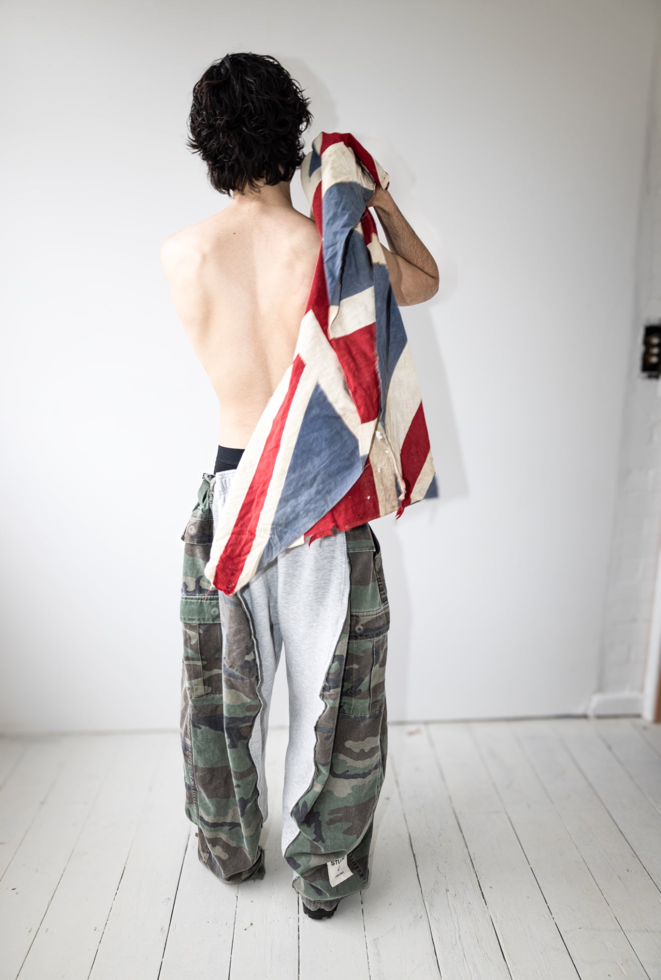 ARTISANAL MILITARY X SWEAT HYBRID TROUSERS