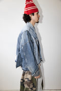 ARTISANAL DOUBLE DENIM JACKET