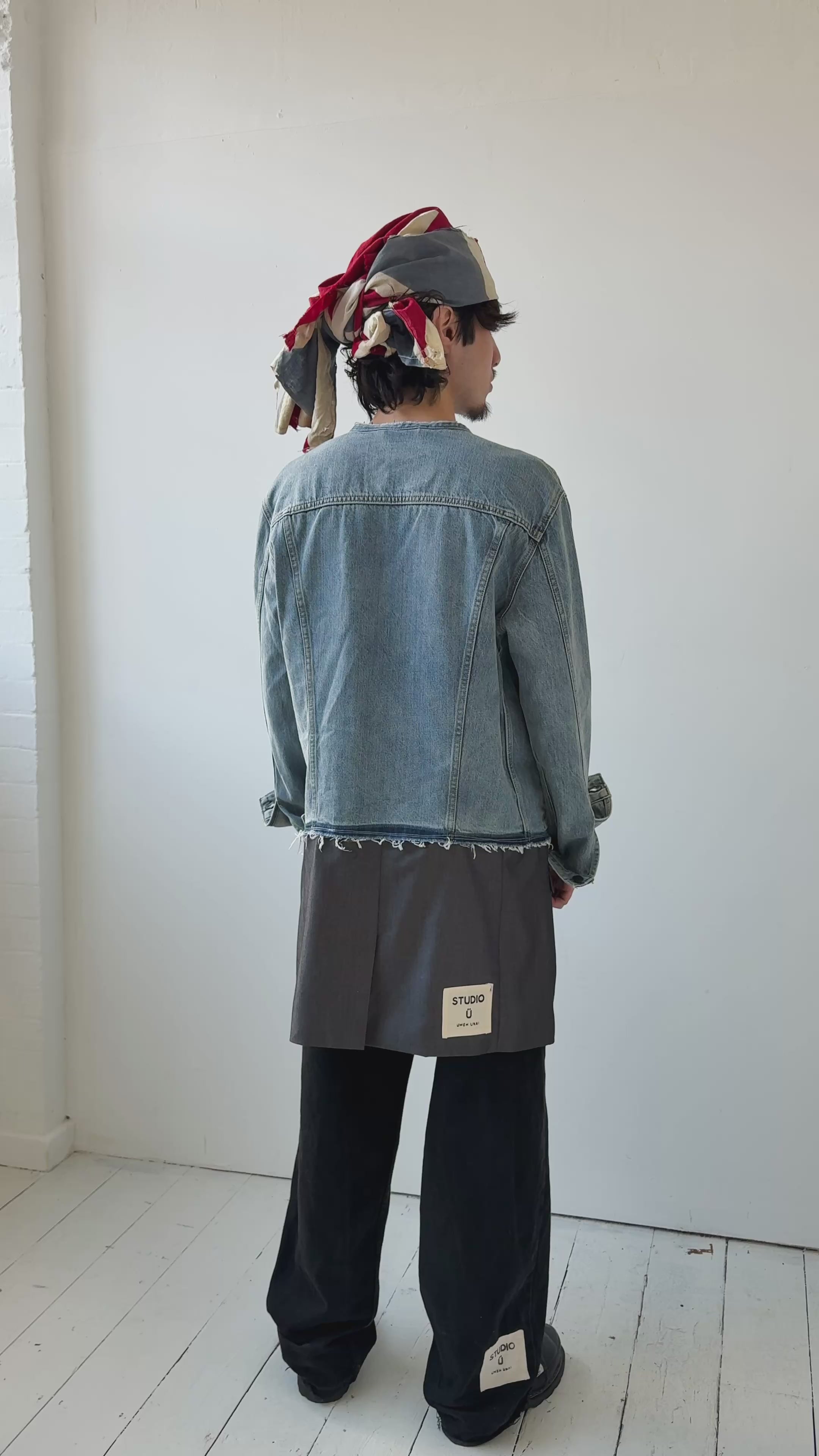 ARTISANAL BLAZER EXTENDED DENIM JACKET